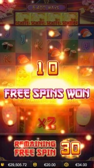 Lucky Neko ฟรีสปิน