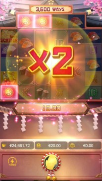 ฟีเจอร์ตัวคูณ Lucky Neko